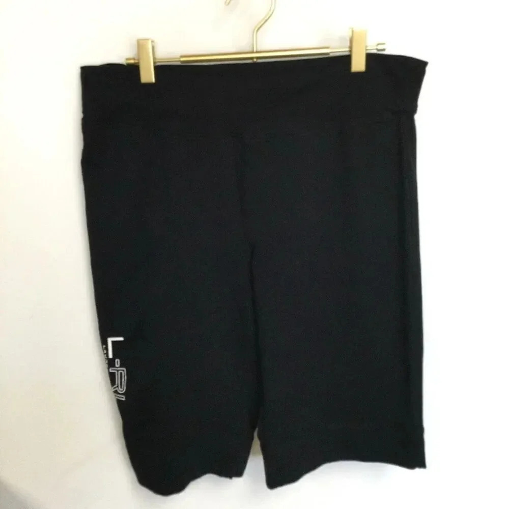 Lauren Ralph Lauren Womens Black‎ Vintage Active Sportswear Capri Pants Medium